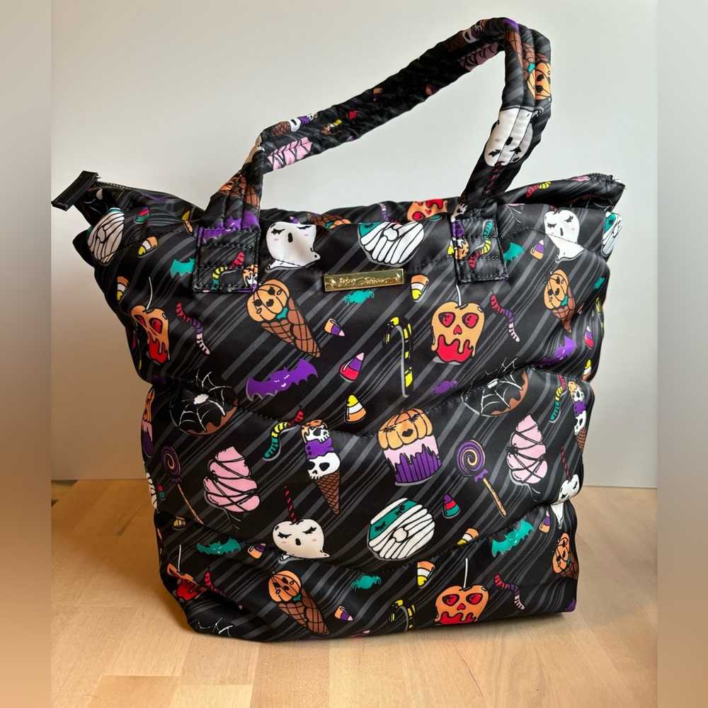 Betsey Johnson Halloween Spooky Quilted Tote
